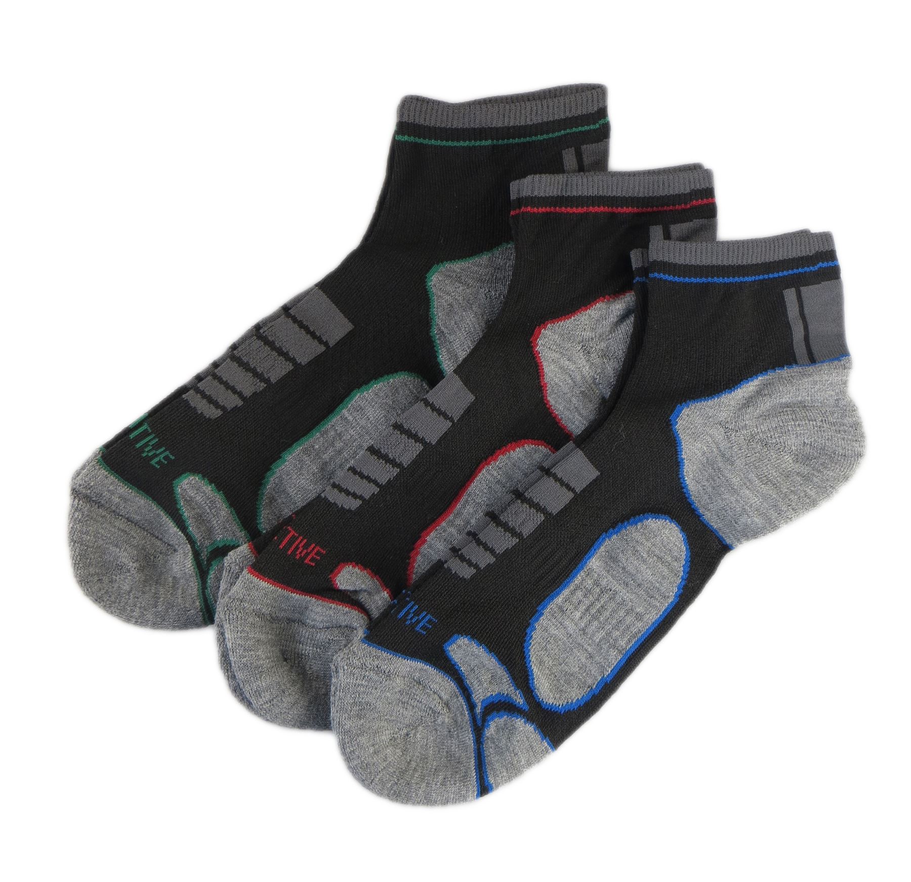 6 Pairs Of Men's Trainer Socks, Active Sport Socks For Cycling Gym Sports - Picture 2 of 7