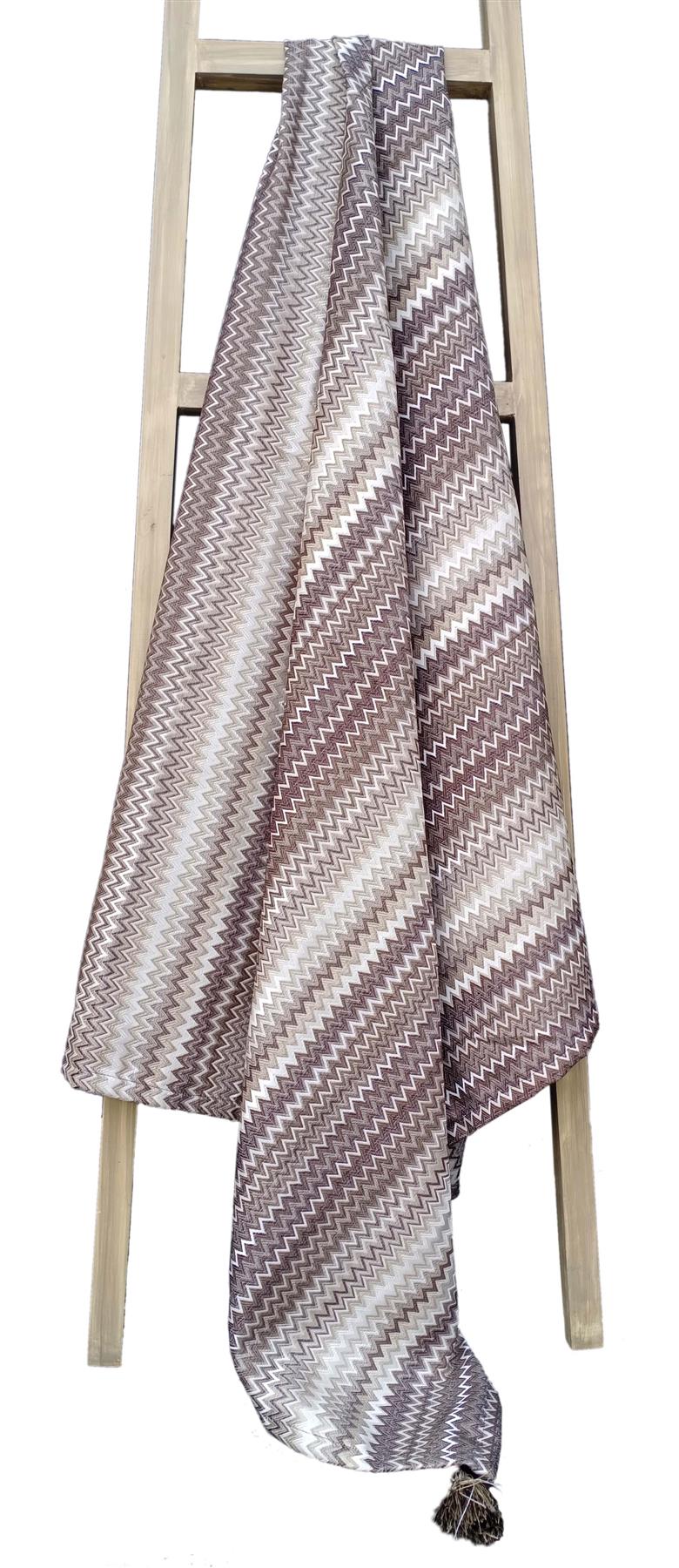  Mia Throw Sofa Bed Chair Cover Throws Bohemian Tasselled Decorative Blanket