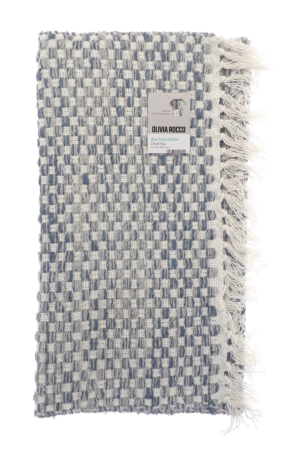 Check Design Rugs Made From Recycled Fabrics Door Mats Rug Bath Mat
