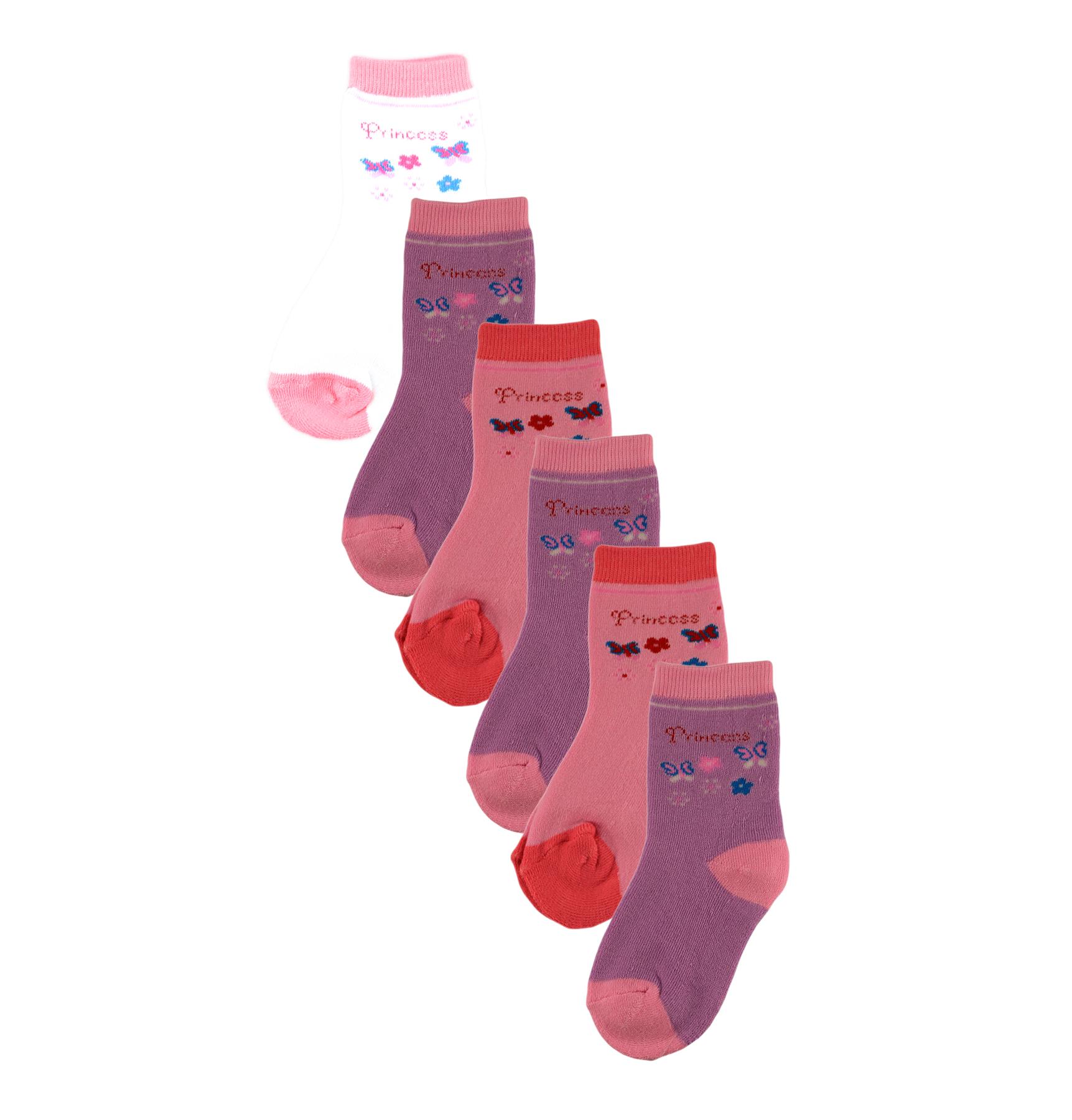 6 pares de calcetines térmicos para niños niñas niños botas cálidas Welly - Imagen 2 de 6