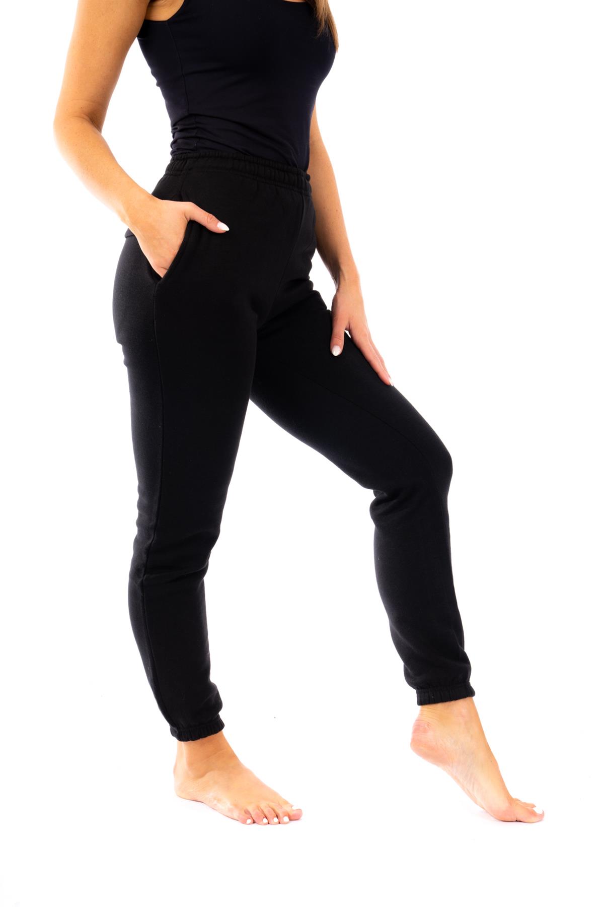 Para mujer Calce Suelto Parte inferior de lana Pantalones de sudor Pantalones de lana Pantalones para correr - Imagen 11 de 21