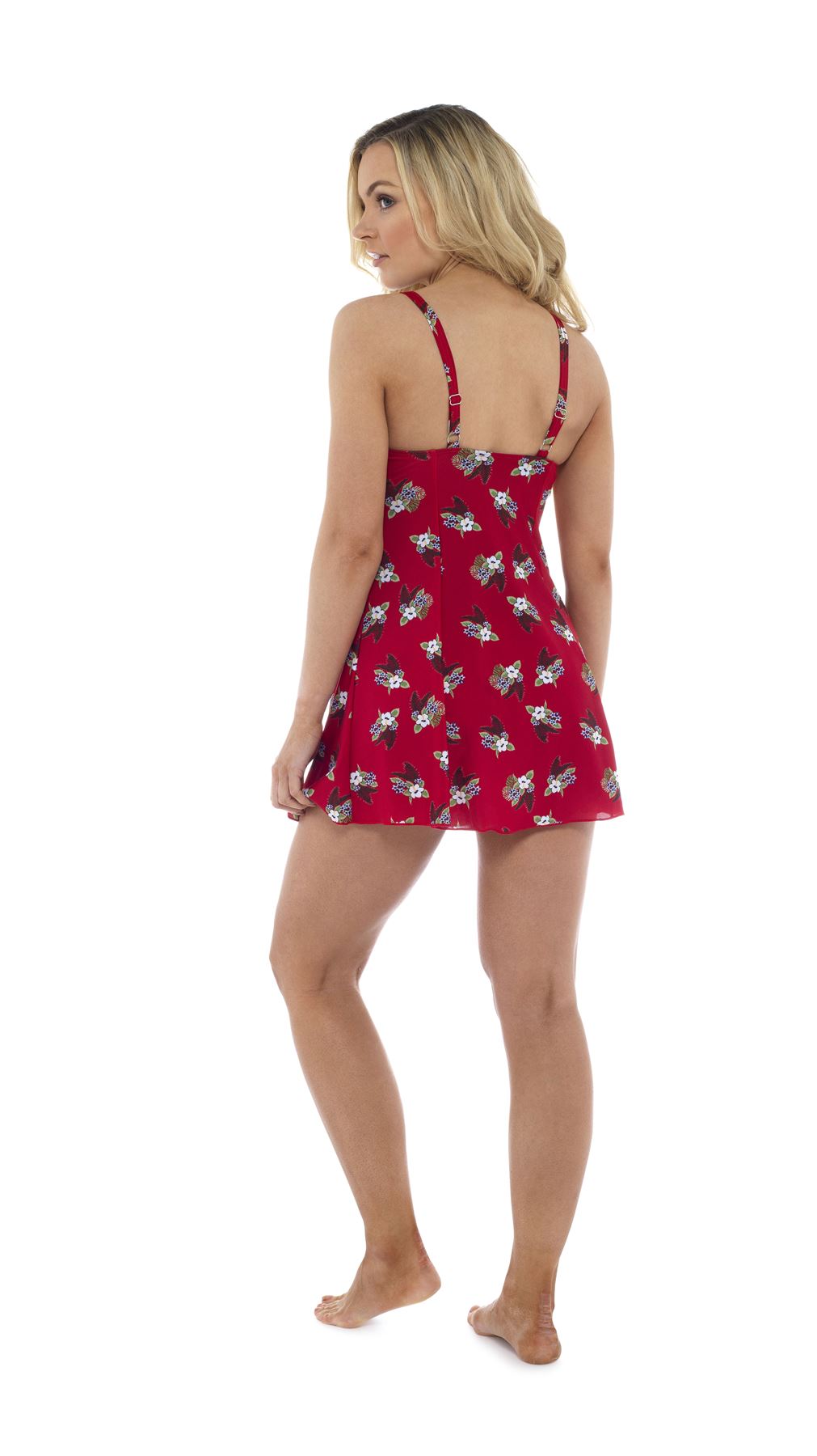 Damas Vestido de Natación Control Abdomen Traje de Baño Verano Traje de Baño Ropa de Playa Disfraz - Imagen 5 de 33