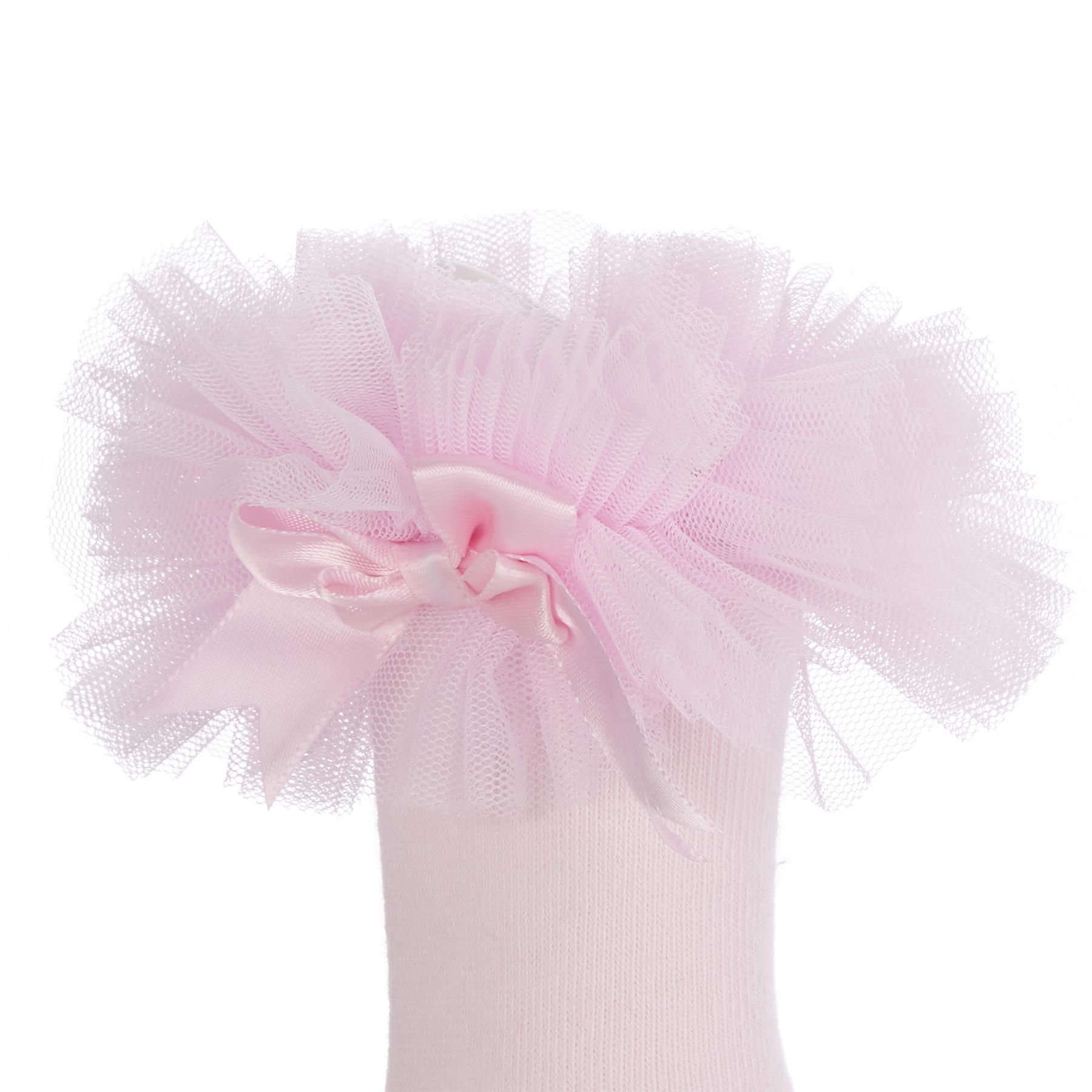 Baby Girls Tutu Frilled Socks Wedding Christening White Bow Lace Sock