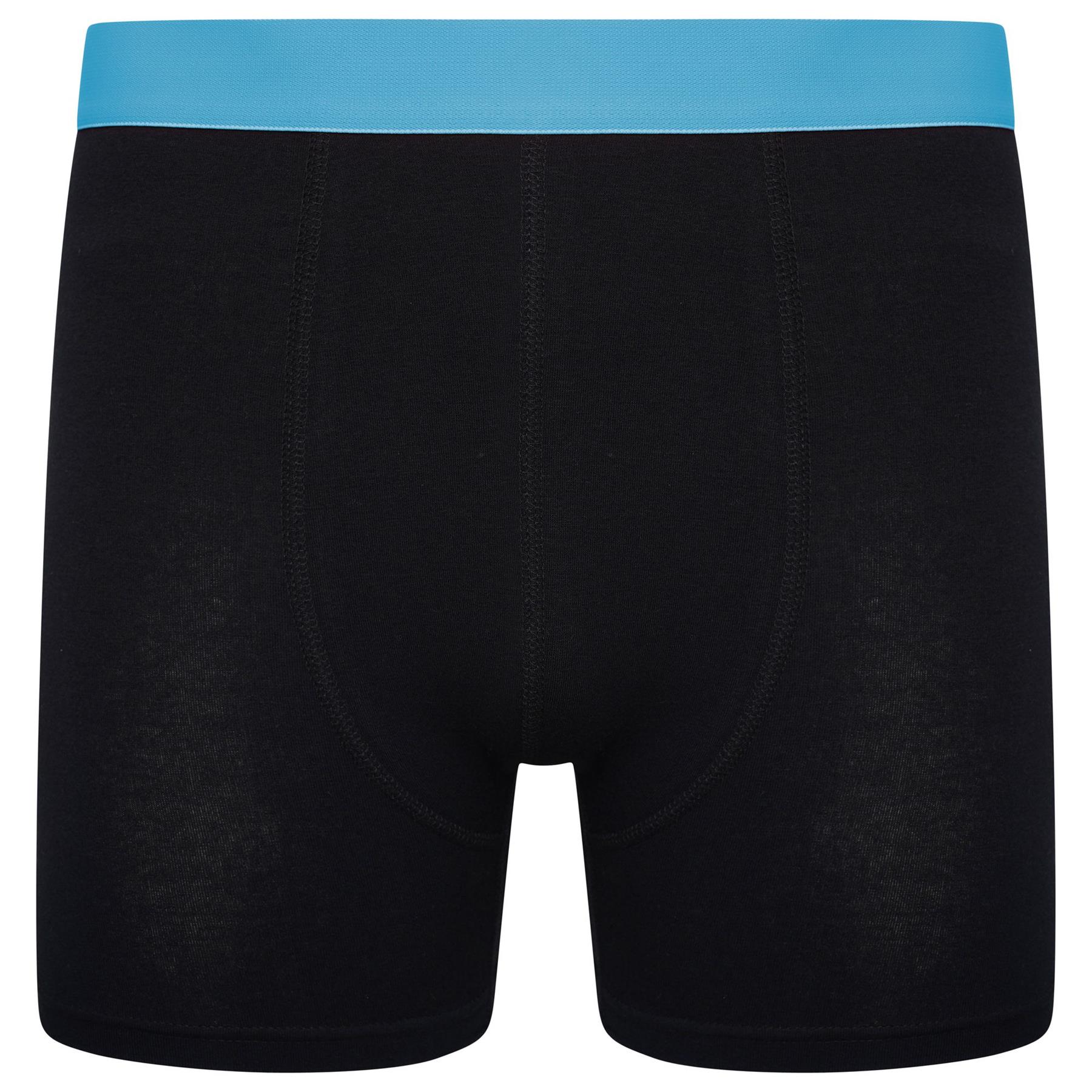 Mens Organic Cotton Boxershorts Comfort Fit Black Boxer Trunks Underwear, 5 Pack - Picture 13 of 14