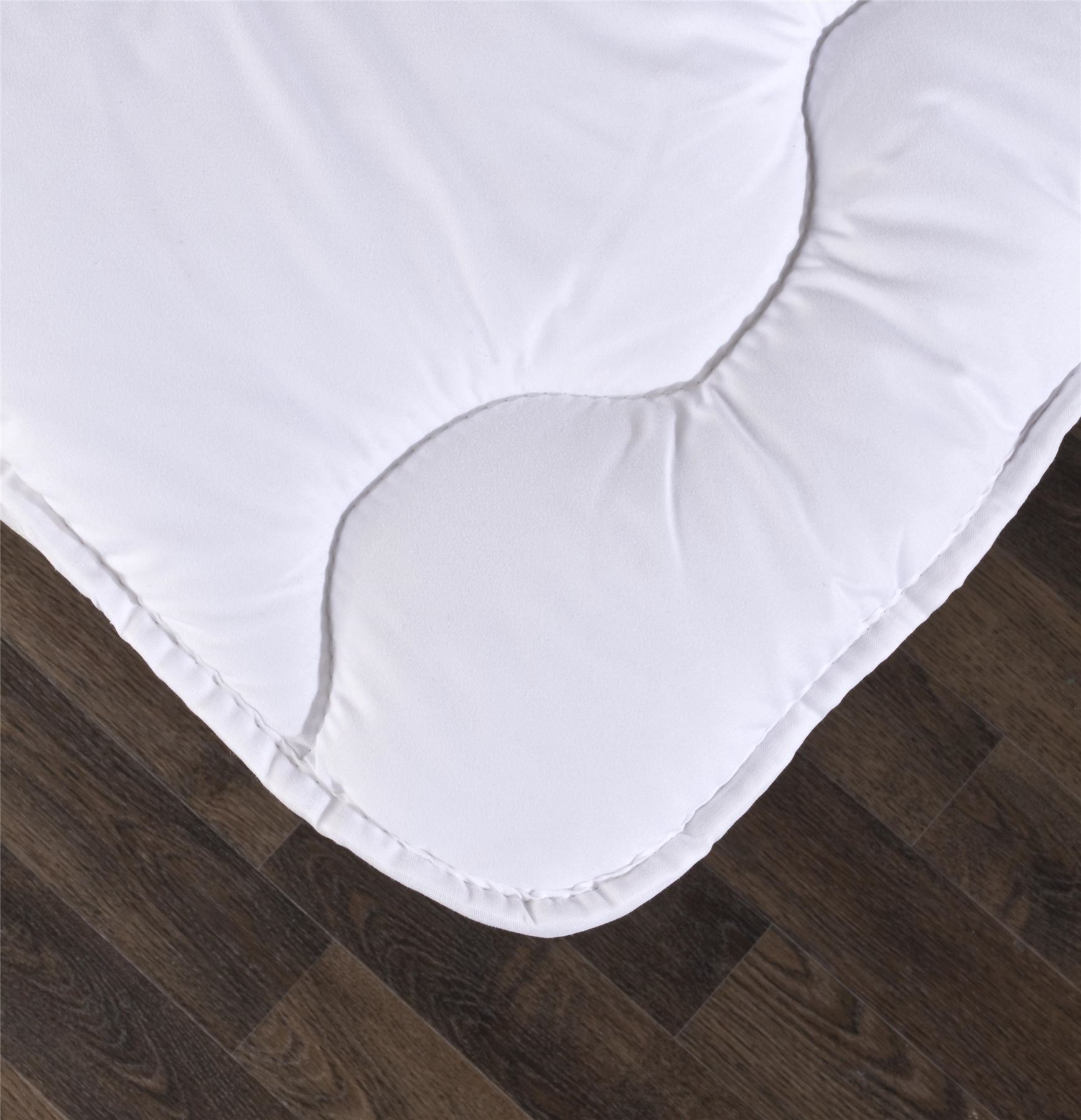 Triple Fill Quilted Mattress Topper Protector, Single Double King Size