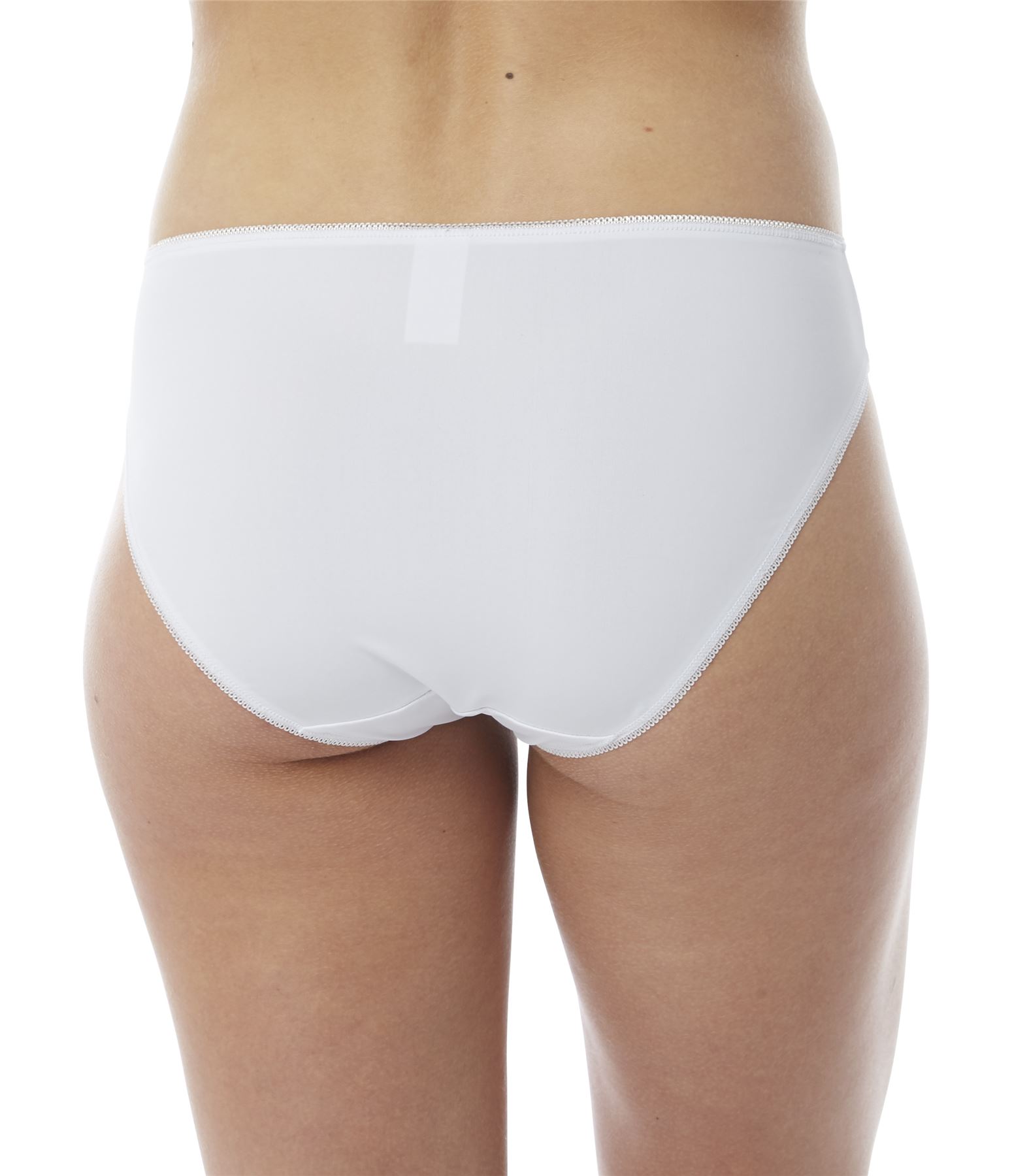 Damen Blumen Spitze bestickt hohes Bein Slips Slip Unterwäsche, L29 - Bild 3 von 5