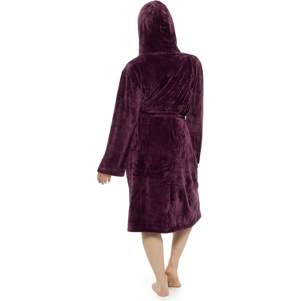 Women's Luxury Soft Touch Robe Plush Dressing Gown, Size 822, LN425 eBay