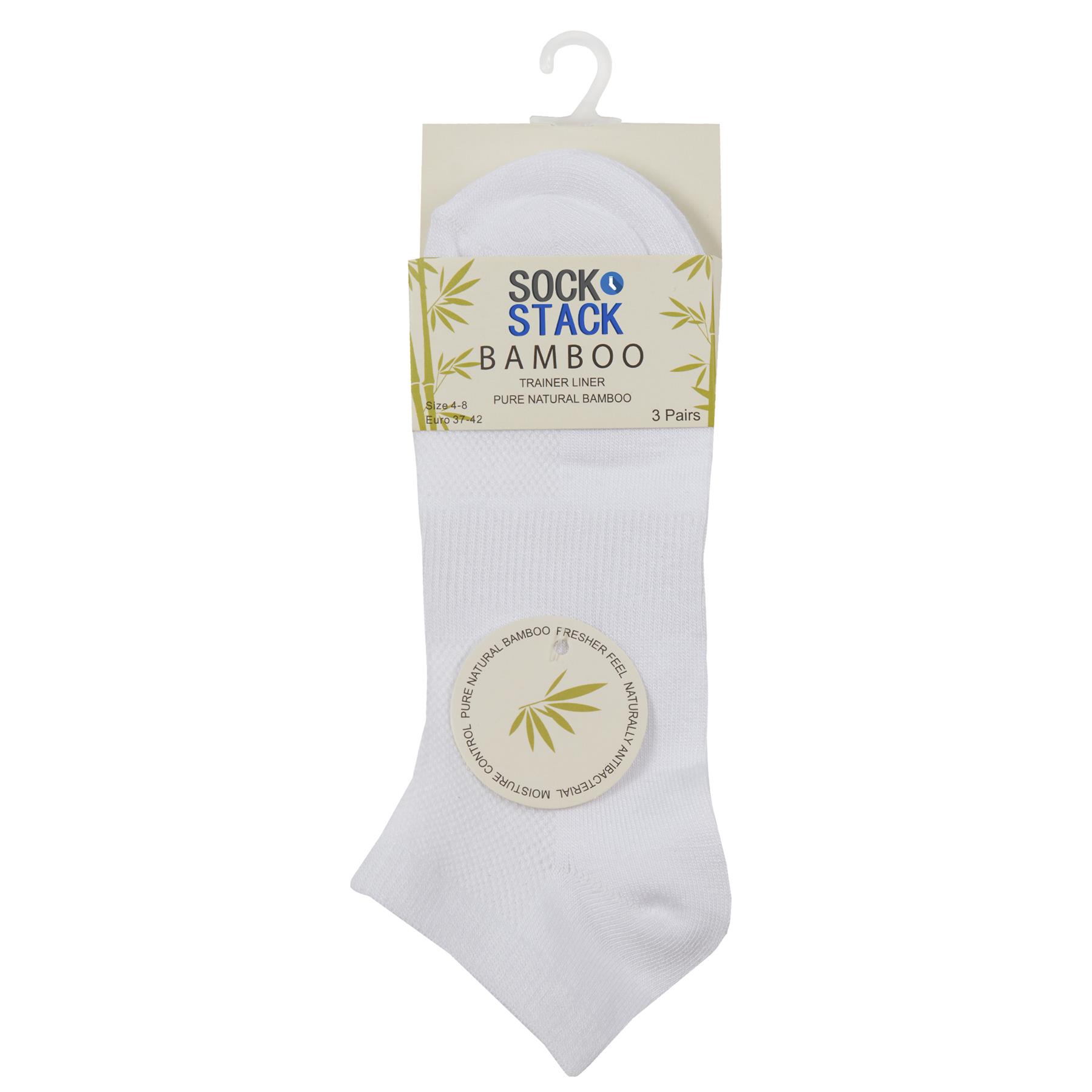 Bambus Sneaker Socken 6 Paar Damen Turnschuhe Einlagen Socke Urlaub Sommer - Bild 11 von 13