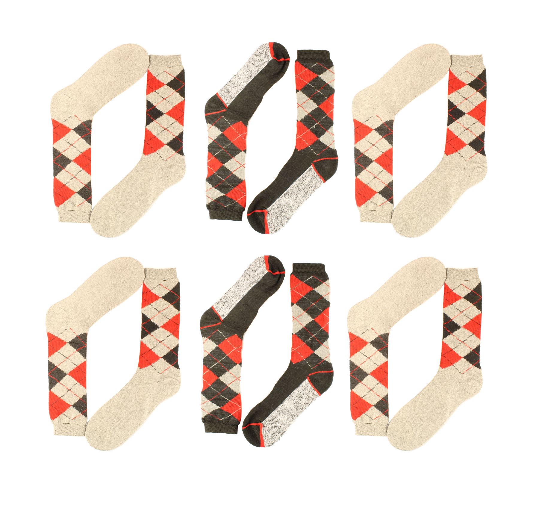 Calcetines de lana Merino para hombre, calcetines térmicos transpirables senderismo trekking, paquete de 6 - Imagen 14 de 16
