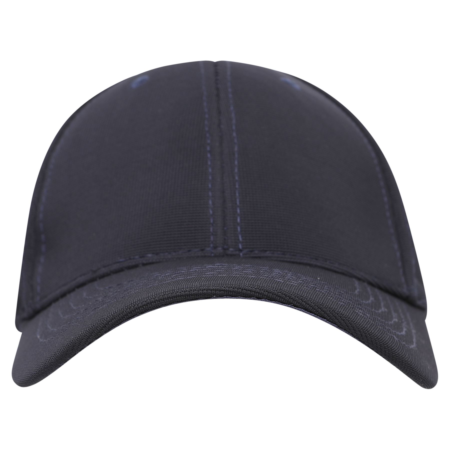 Designer Baseball Cap, Fitted Plain Curved Peak Caps, Black, Grey Navy