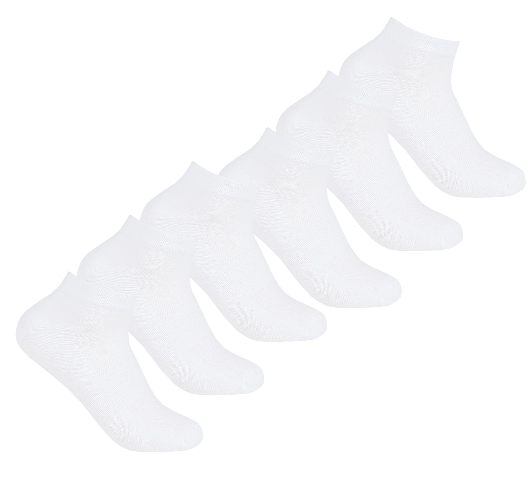 Bambus Sneaker Socken 6 Paar Damen Turnschuhe Einlagen Socke Urlaub Sommer - Bild 10 von 13