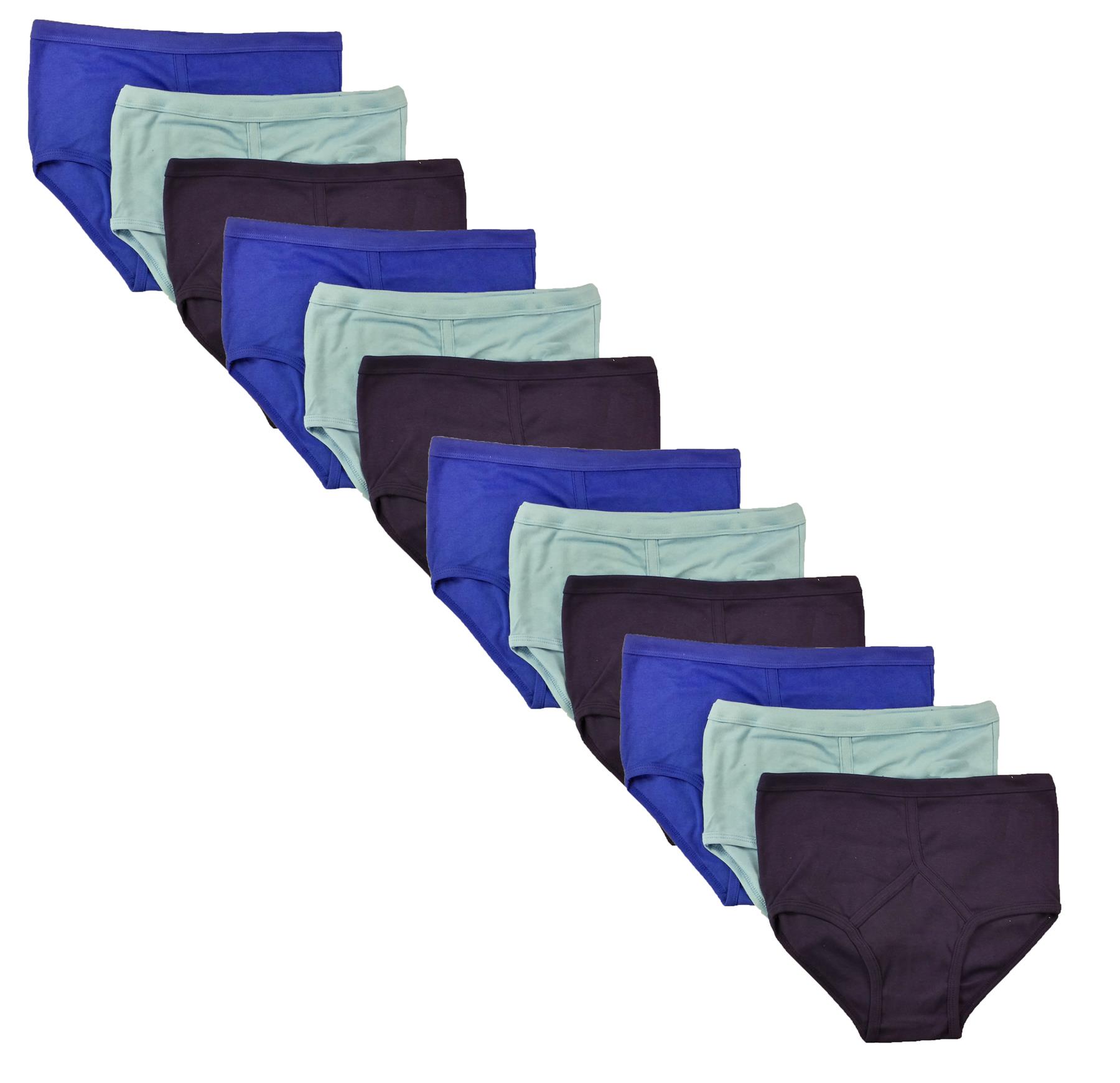 Y Fronts Pack Of 12 Men's YFronts 100 Cotton Underwear Trad Briefs eBay
