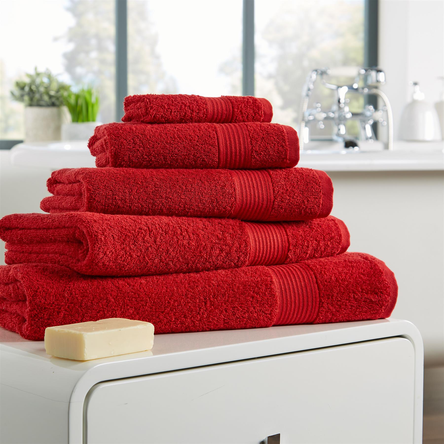 Egyptian Cotton Towels Home Bathroom Towel Set Bale Fade Resistant