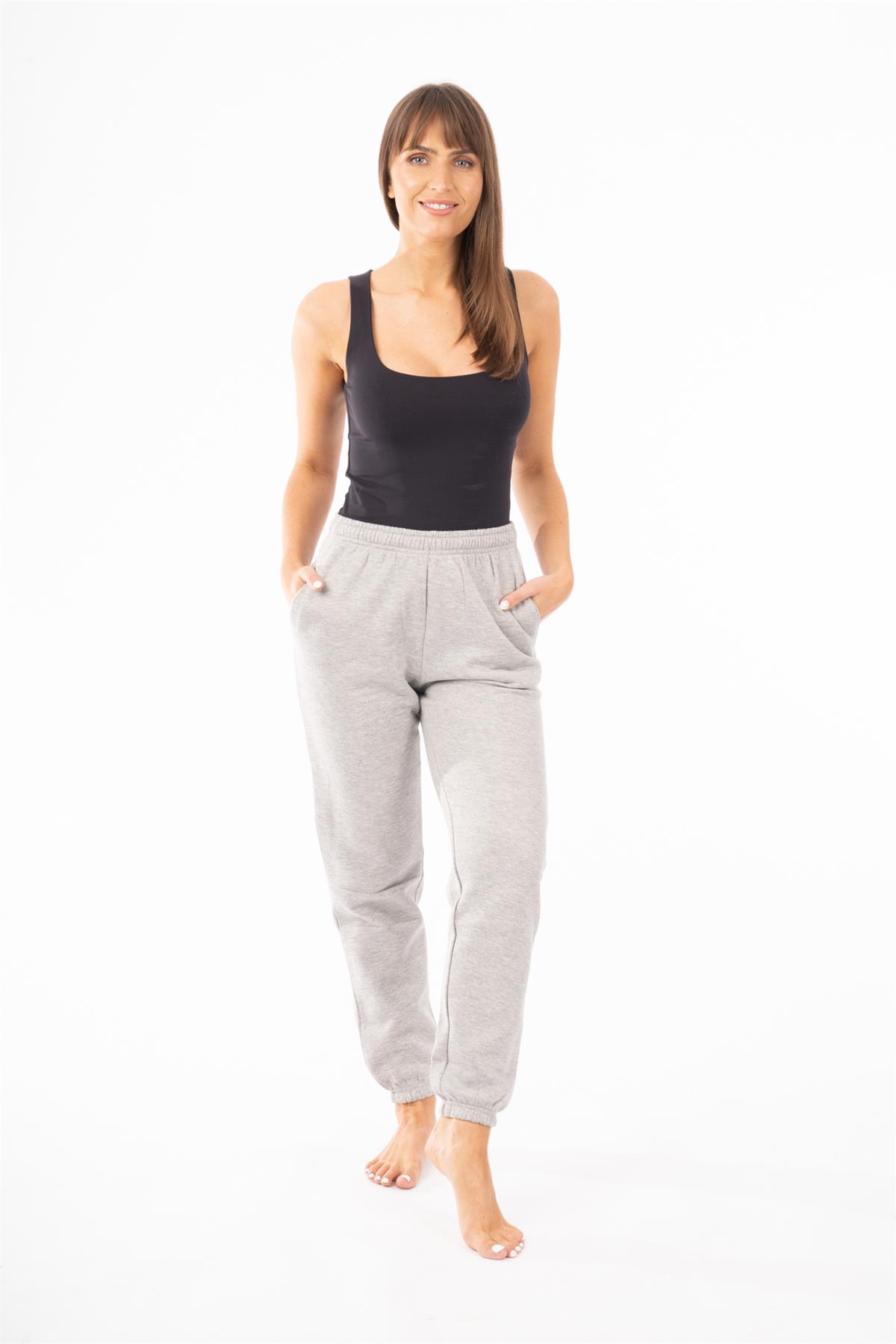 Para mujer Calce Suelto Parte inferior de lana Pantalones de sudor Pantalones de lana Pantalones para correr - Imagen 6 de 21