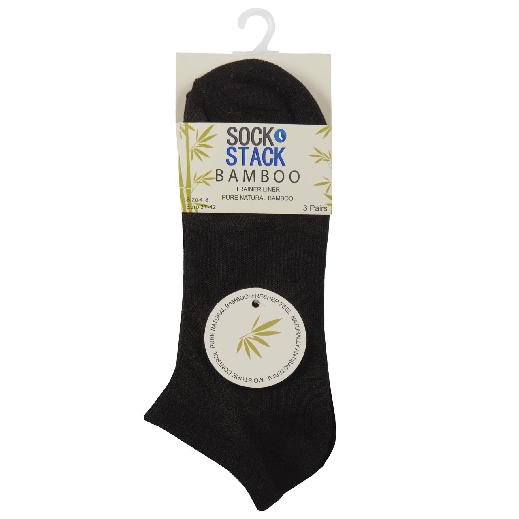 Bambus Sneaker Socken 6 Paar Damen Turnschuhe Einlagen Socke Urlaub Sommer - Bild 5 von 13
