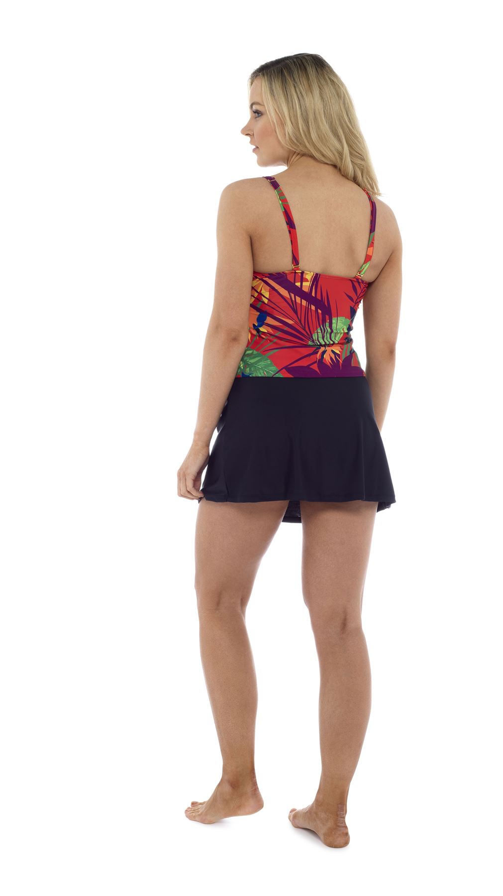 Damas Vestido de Natación Control Abdomen Traje de Baño Verano Traje de Baño Ropa de Playa Disfraz - Imagen 29 de 33