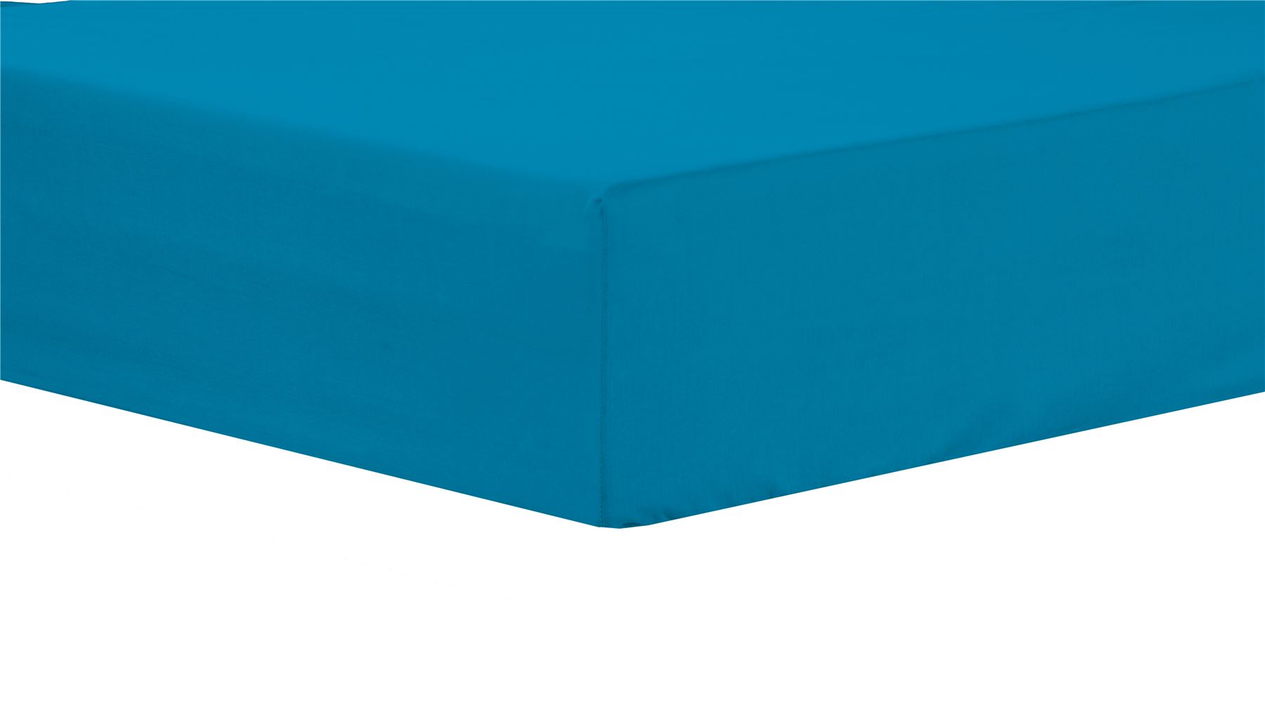 Easy Care Fitted Sheet, Poly Cotton Single Double King Super King Bed