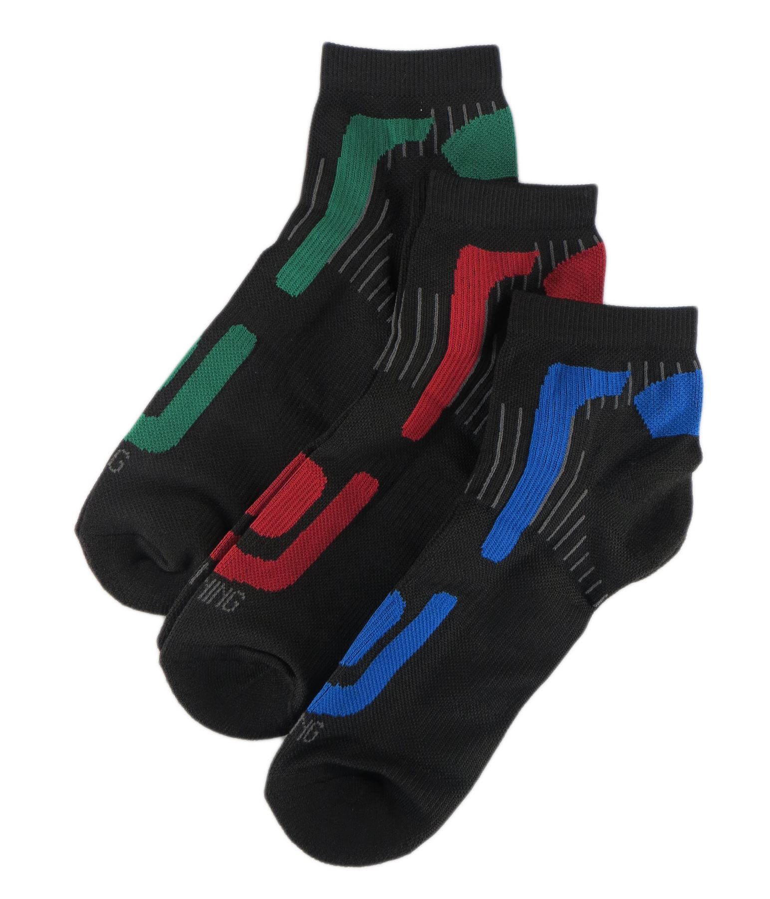 6 Pairs Of Men's Trainer Socks, Active Sport Socks For Cycling Gym Sports - Picture 6 of 7