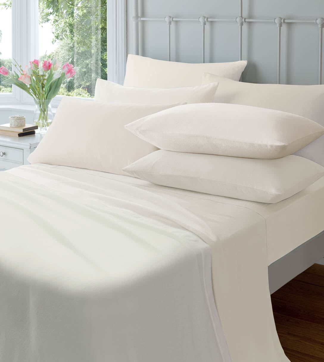 Extra Deep Flannelette Fitted Sheets, Warm Soft Brushed Cotton Bed Sheets eBay