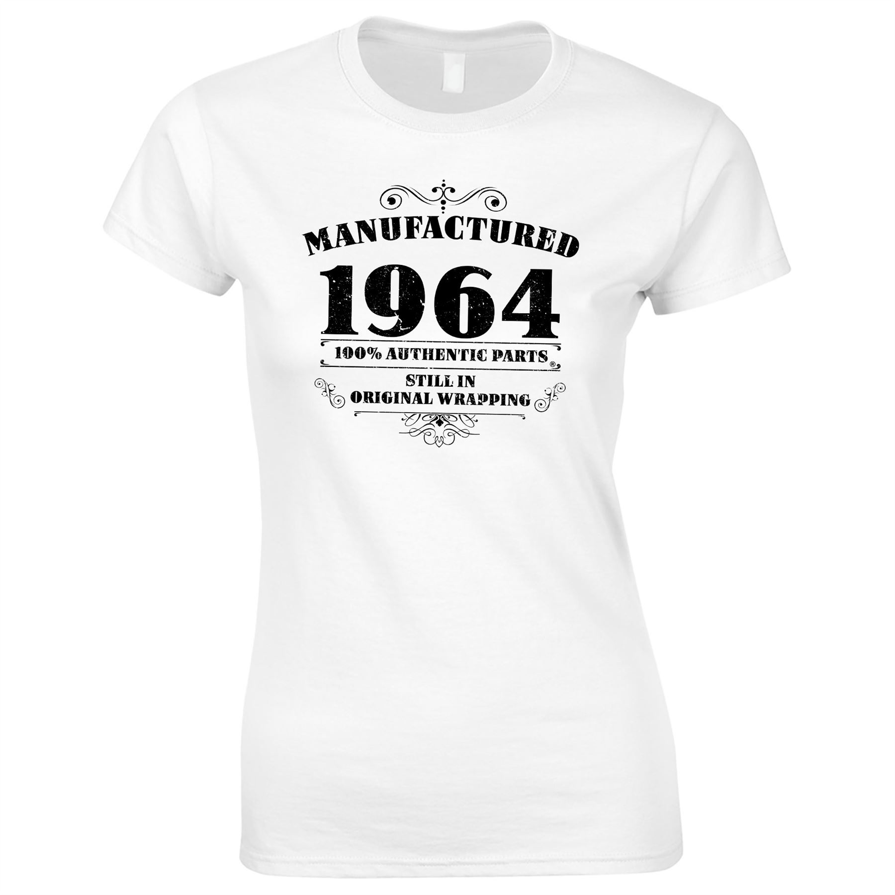 60th Birthday Gifts for Women Her Manufactured 1965 T Shirt - Picture 25 of 30