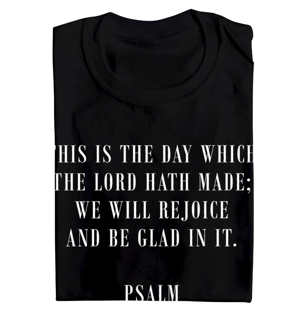 psalm 118 24 bible reading christian christmas religious festive christian christmas shirts