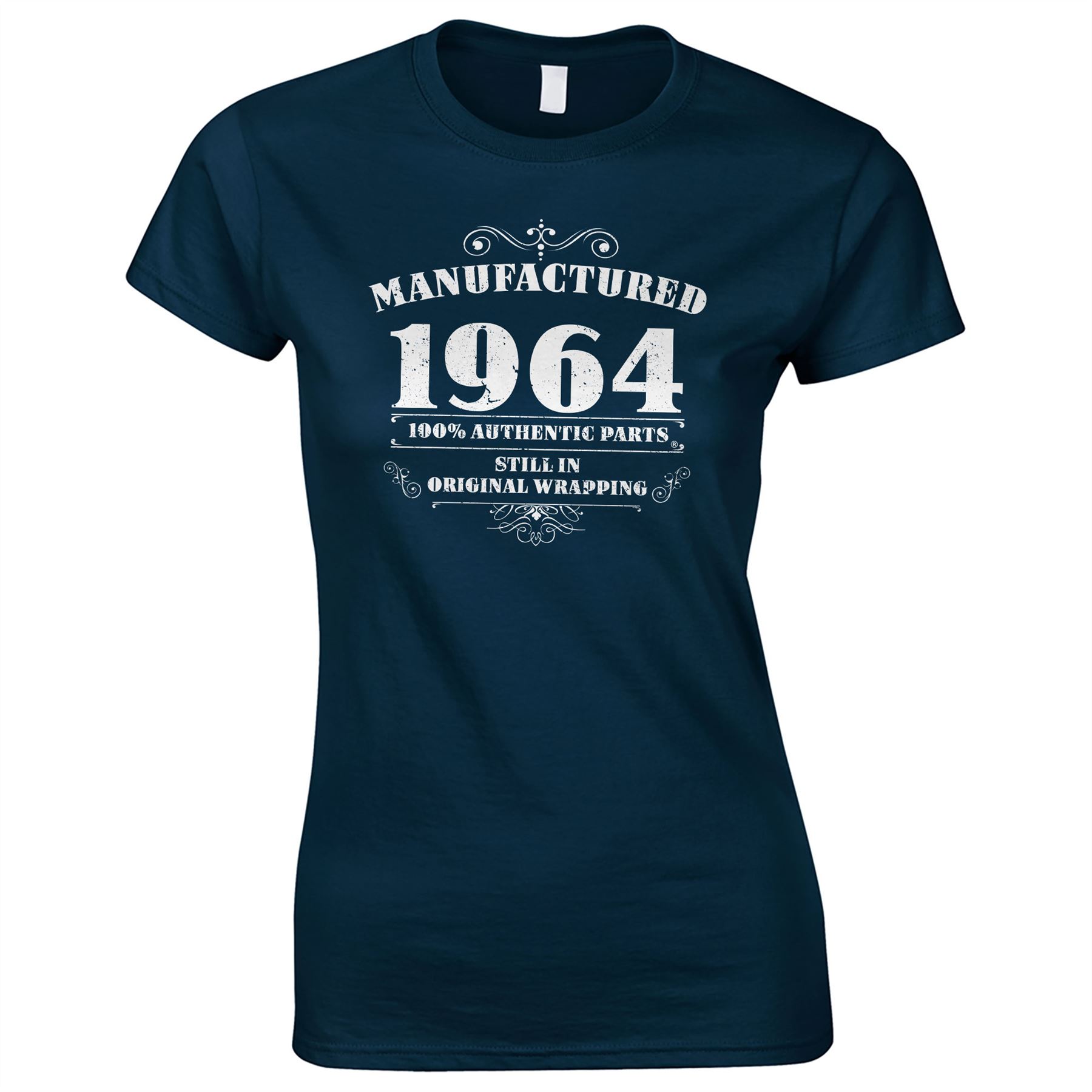 60th Birthday Gifts for Women Her Manufactured 1965 T Shirt - Picture 13 of 30