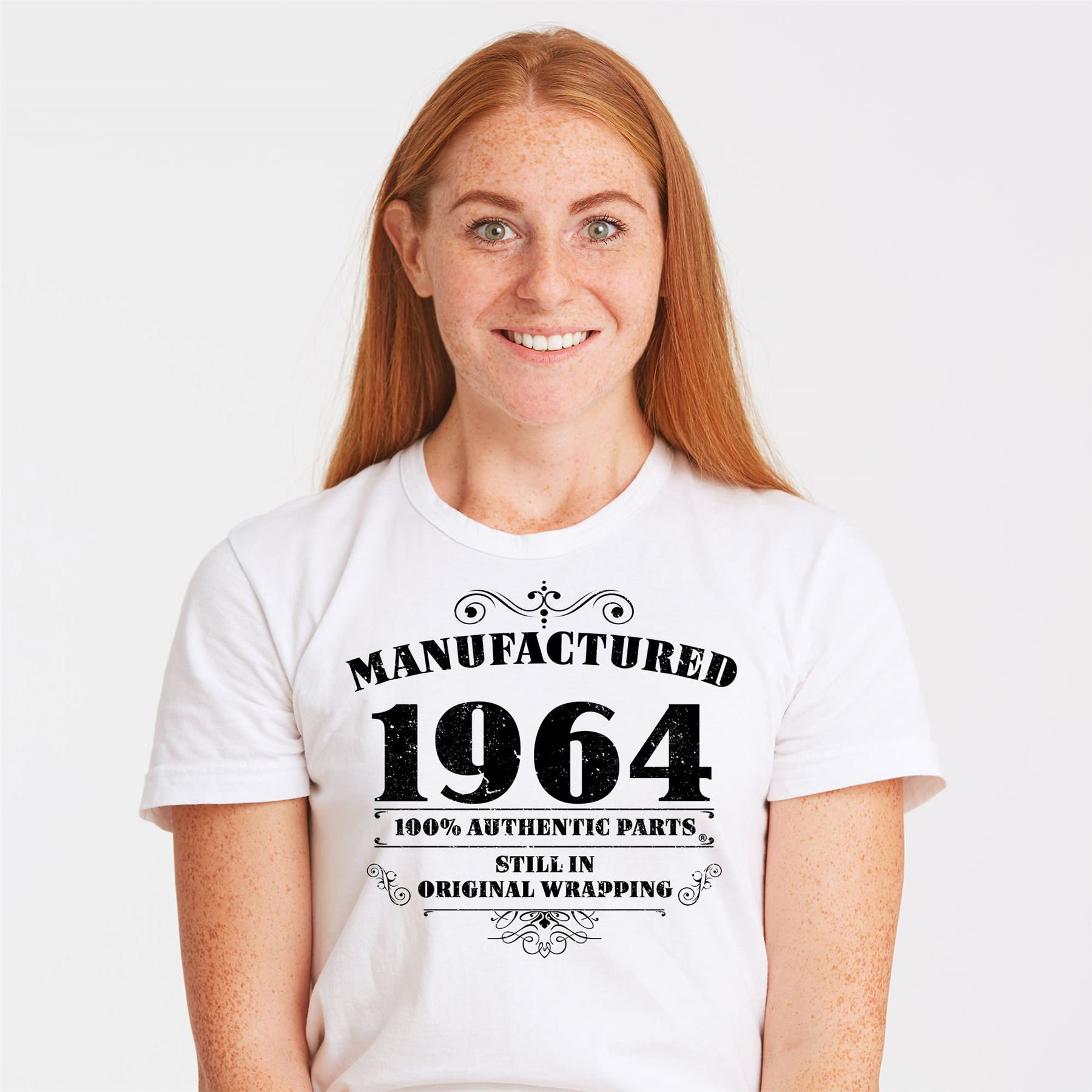 60th Birthday Gifts for Women Her Manufactured 1965 T Shirt - Picture 27 of 30