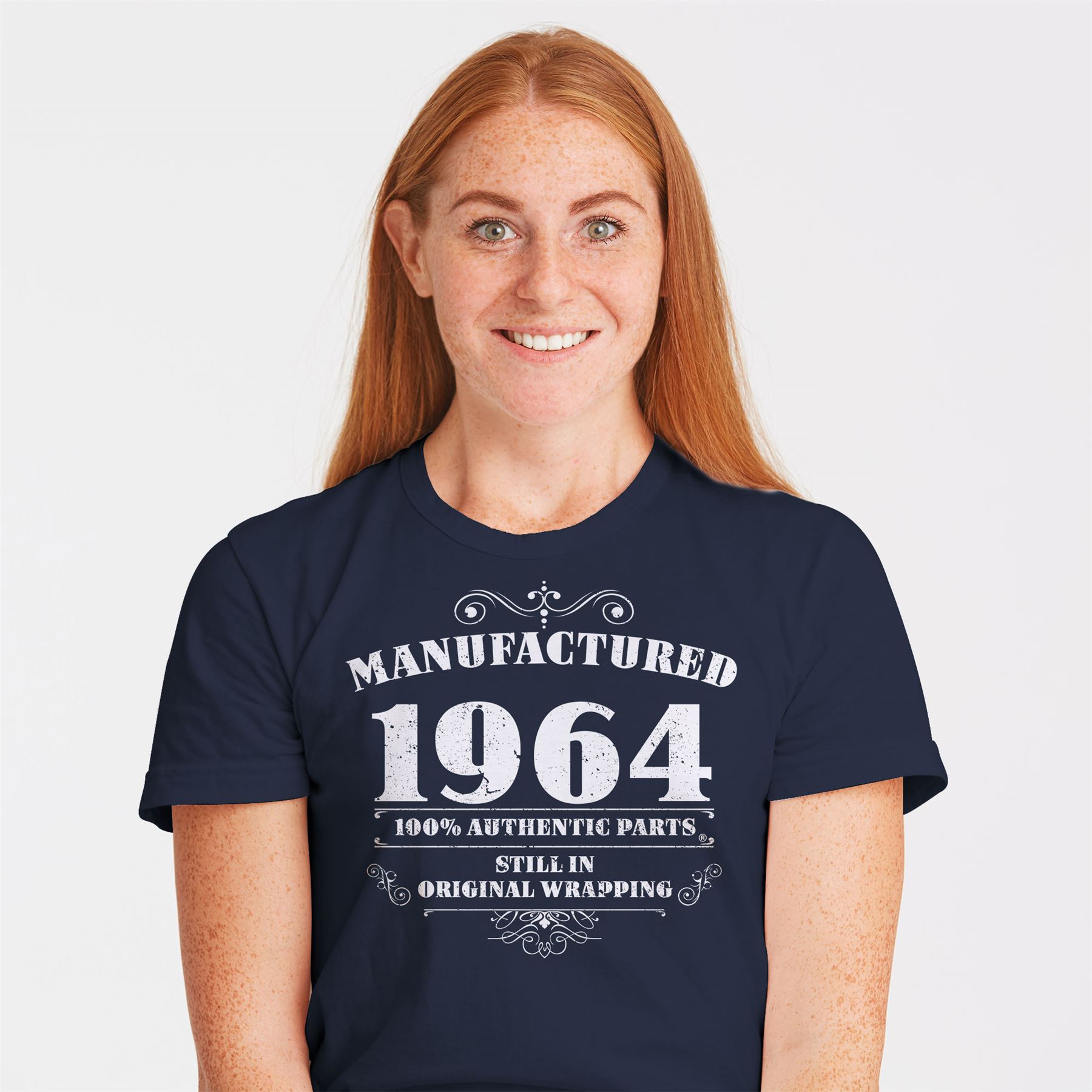 60th Birthday Gifts for Women Her Manufactured 1965 T Shirt - Picture 15 of 30