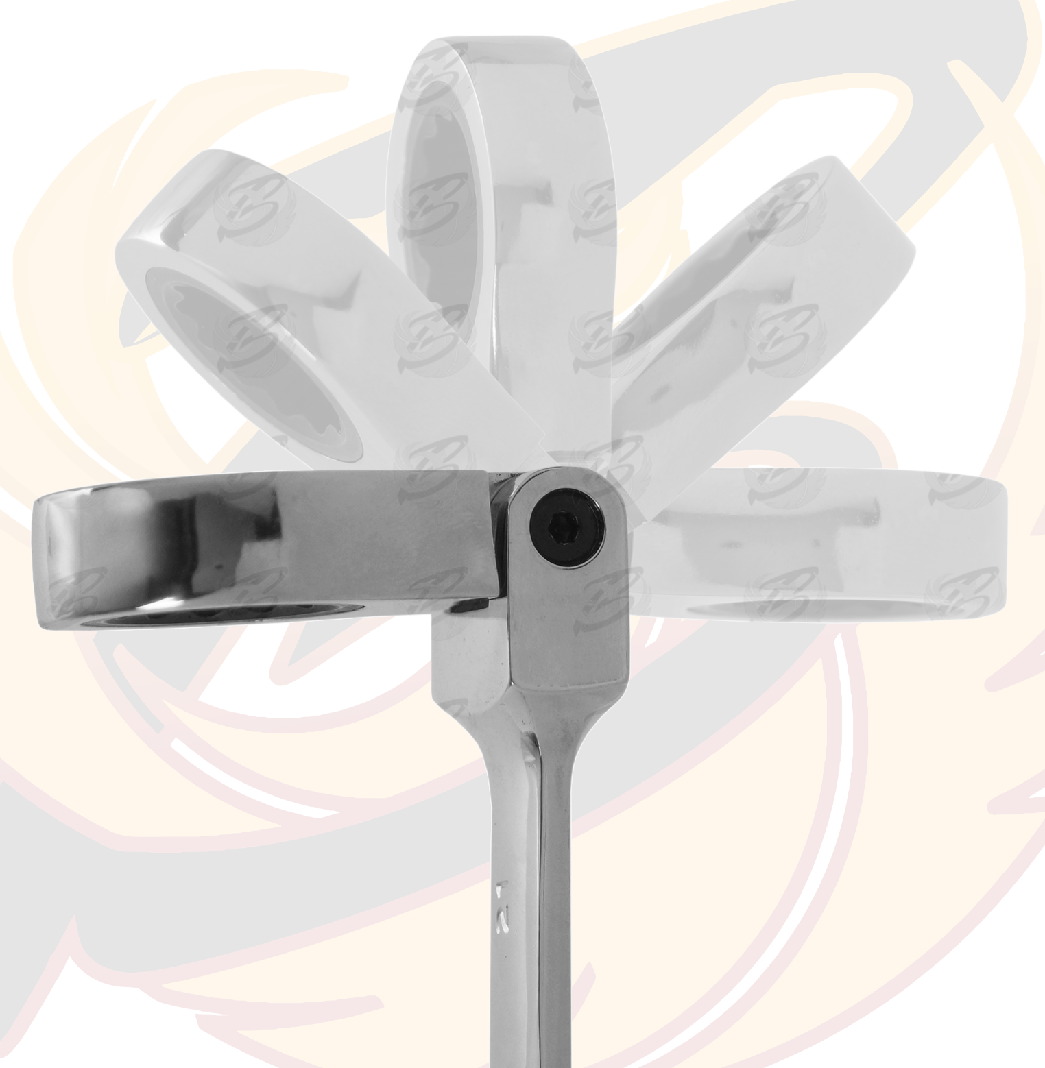 US PRO Flexible Ratchet Spanners LOCKING Flexi Combination Wrench Spanner 8-19mm - Picture 15 of 22
