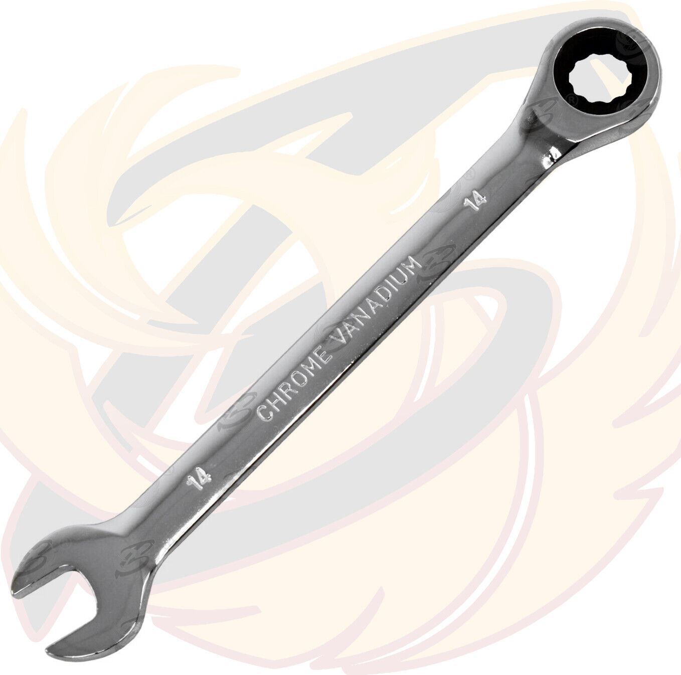US PRO Ratchet Spanners Combination Ratchet Wrench Spanner 72T Fixed 8mm - 32mm - Picture 43 of 121
