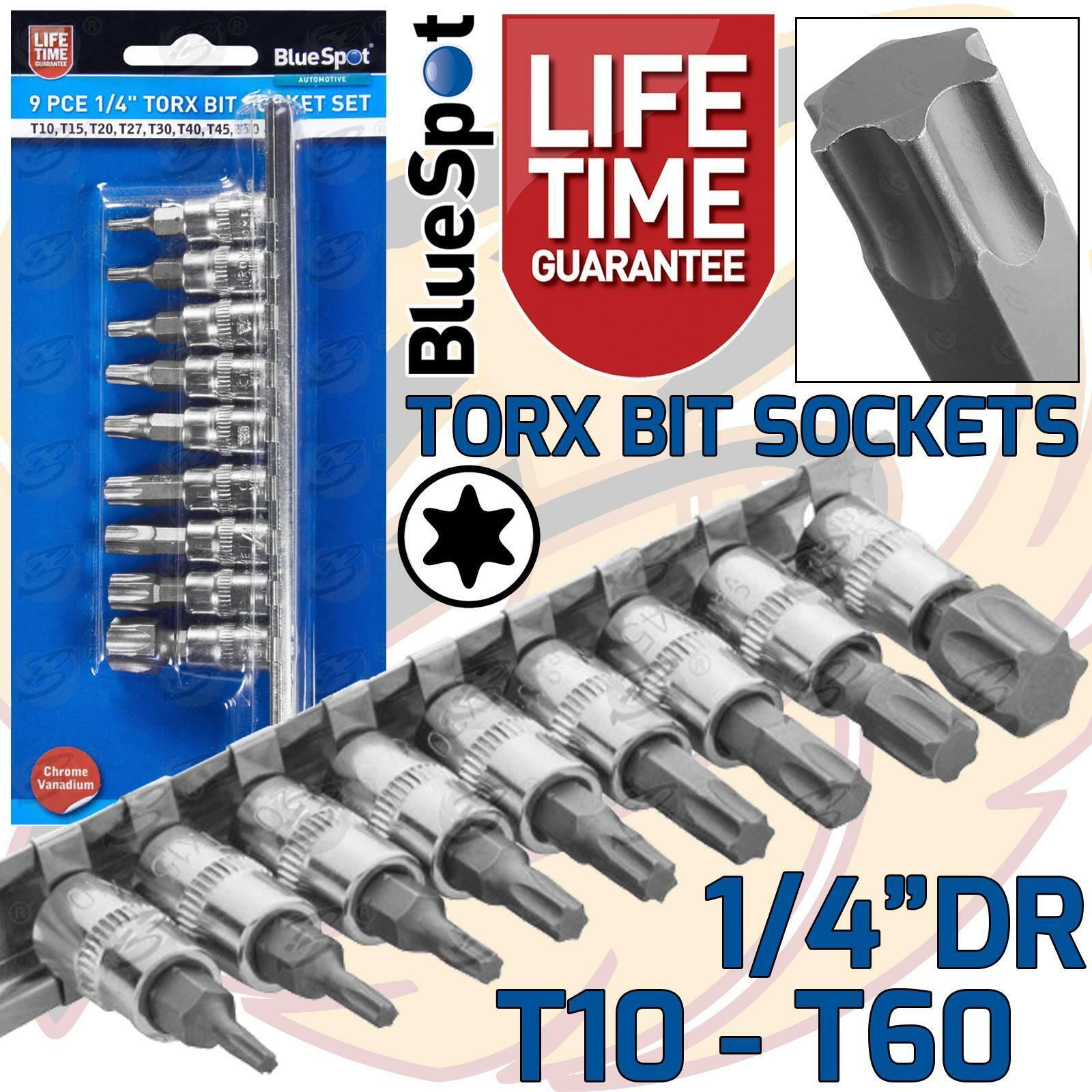 SATA 3/8" DR. BIT SOCKET, TORX / TORX BIT SOCKET / T10 T15 T20 T25 T27 - View #5