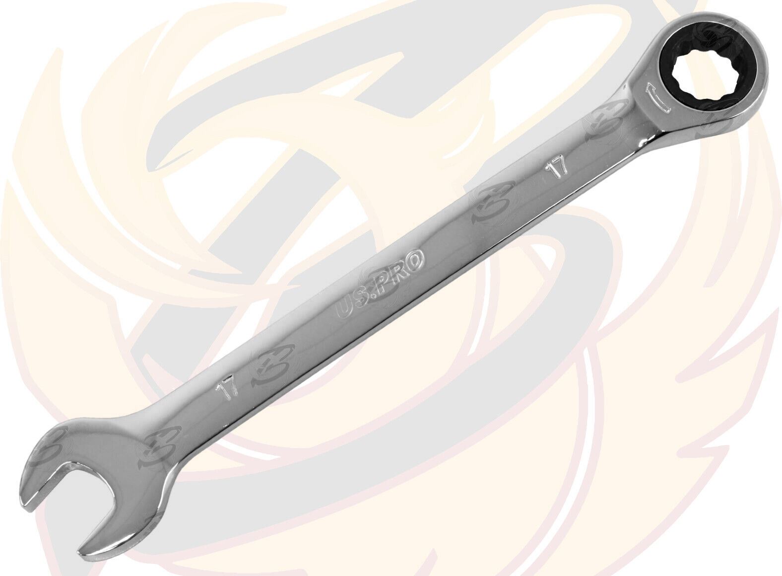 US PRO Ratchet Spanners Combination Ratchet Wrench Spanner 72T Fixed 8mm - 32mm - Picture 58 of 121