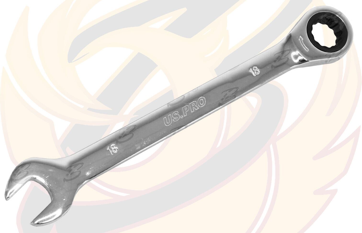 US PRO Ratchet Spanners Combination Ratchet Wrench Spanner 72T Fixed 8mm - 32mm - Picture 63 of 121
