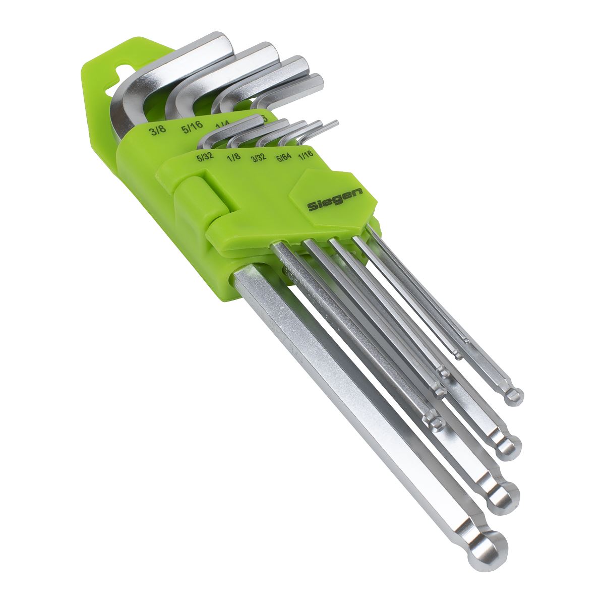Sealey Hex Key Set Long Ball-End 9pc - Imperial S01261 | eBay UK
