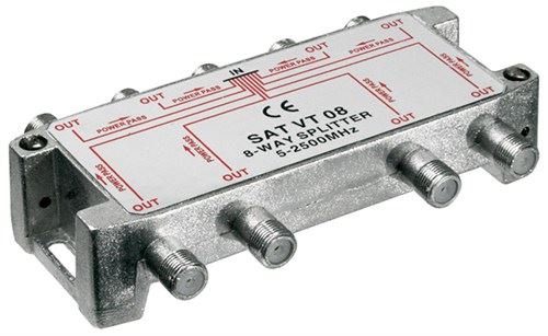 Goobay 67005 SAT-Splitter 8-Way Goobay 67005 SAT-Splitter 8-Way