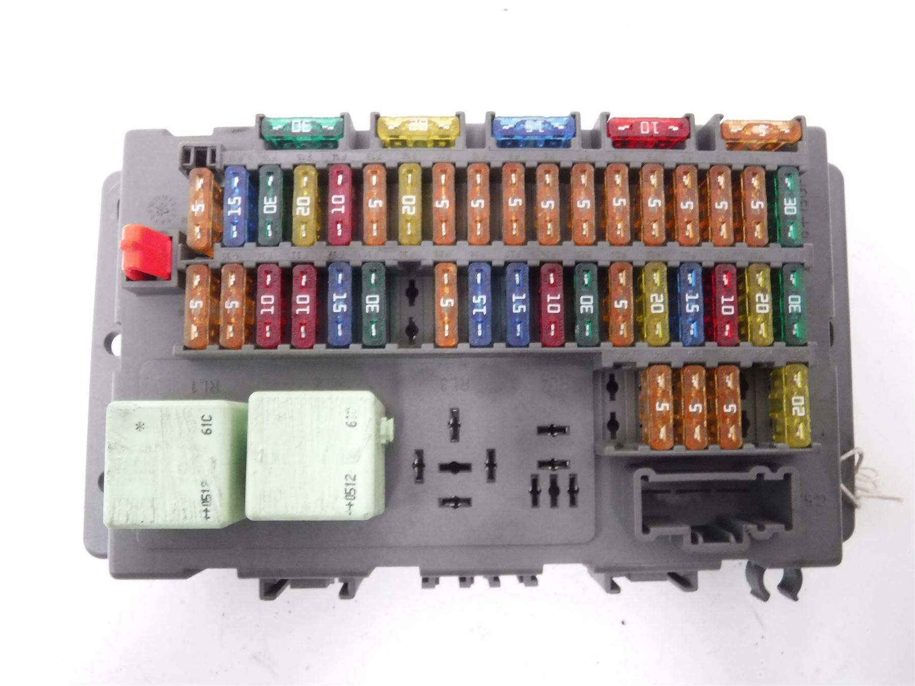 BMW MINI ONE CONVERTIBLE 1.6 PETROL R52 BLACK 2005 FUSE BOX