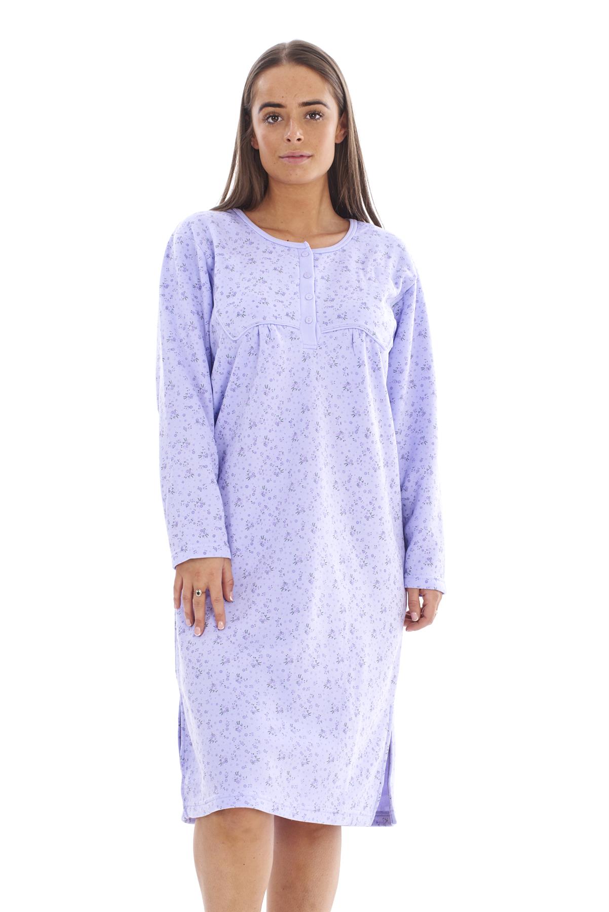 long fleece nightie