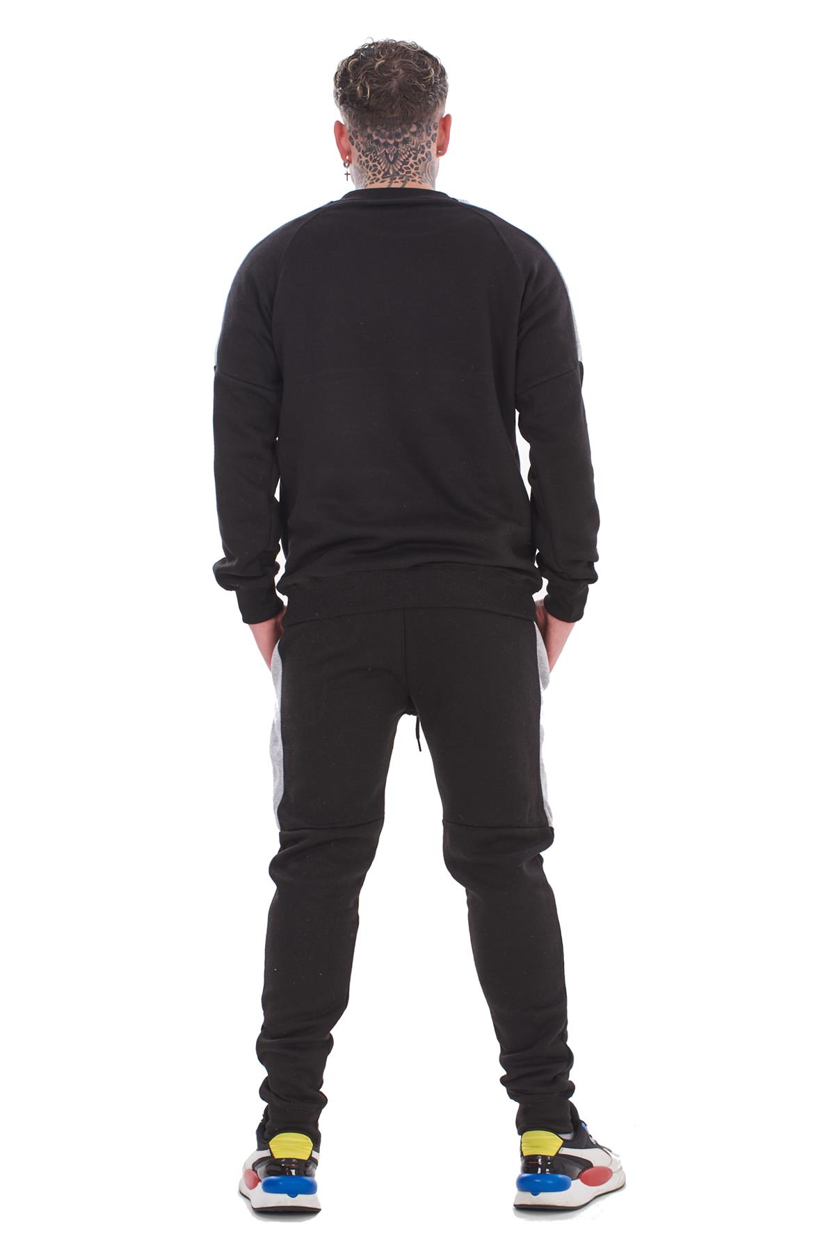 Men's Tracksuit Set Joggers & Sweatshirt 2-Piece Gym Outfit Loungewear S-XXL - Picture 10 of 22