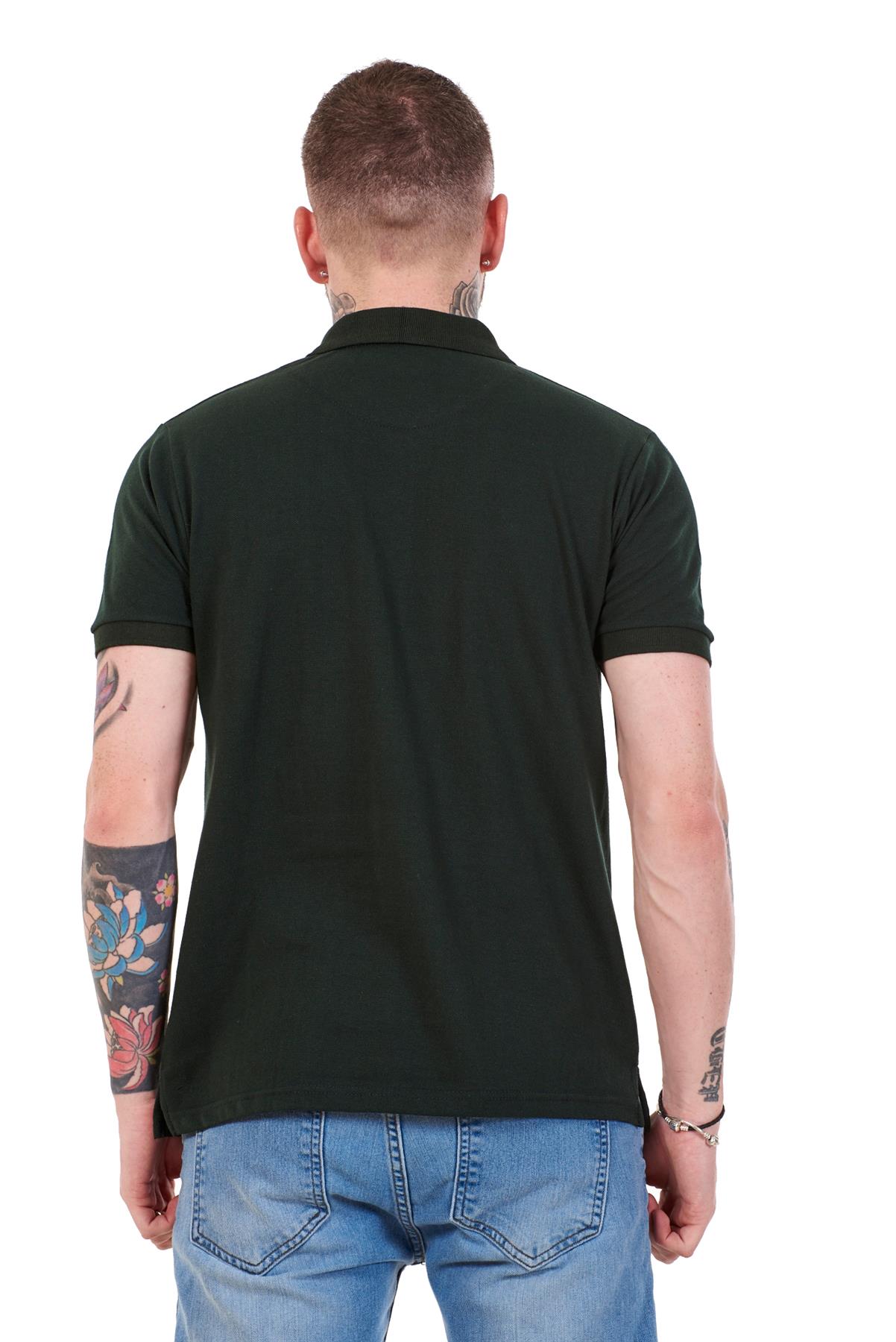 Mens Cotton T-Shirts Regular fit Plain Polo Pocket Casual Formal Shirt Top M-XXL - Picture 17 of 26