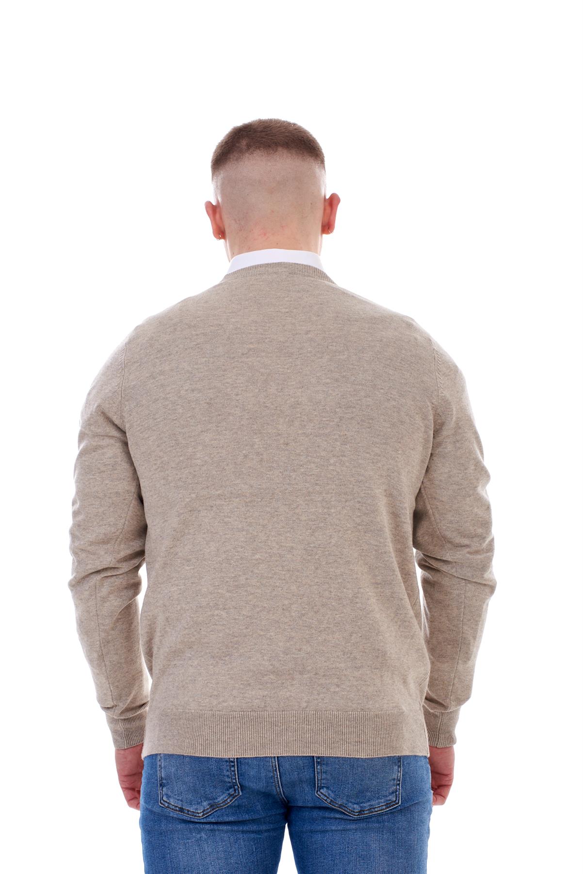 Mens Plain Jumper Ex-Chain Store Crew Neck Long Sleeve Knitted Pullover Sweater - Picture 39 of 41