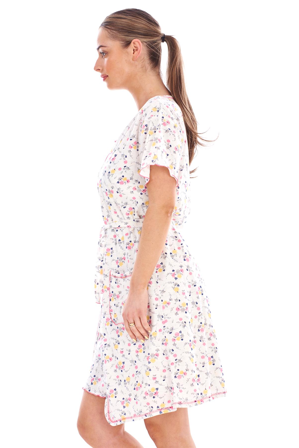 Cotton Nightgown Strap Nightshirt Pockets Robe Ladies Twinset Lounge Set eBay