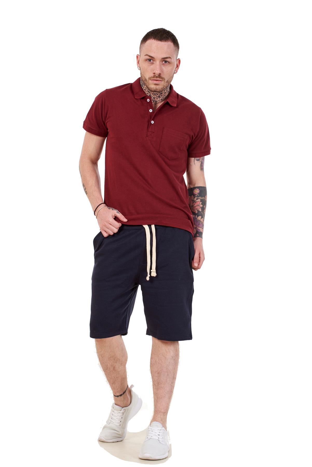 Men's Fleece Shorts Casual Wear Jogging Sports Regular Fit S to XL eBay