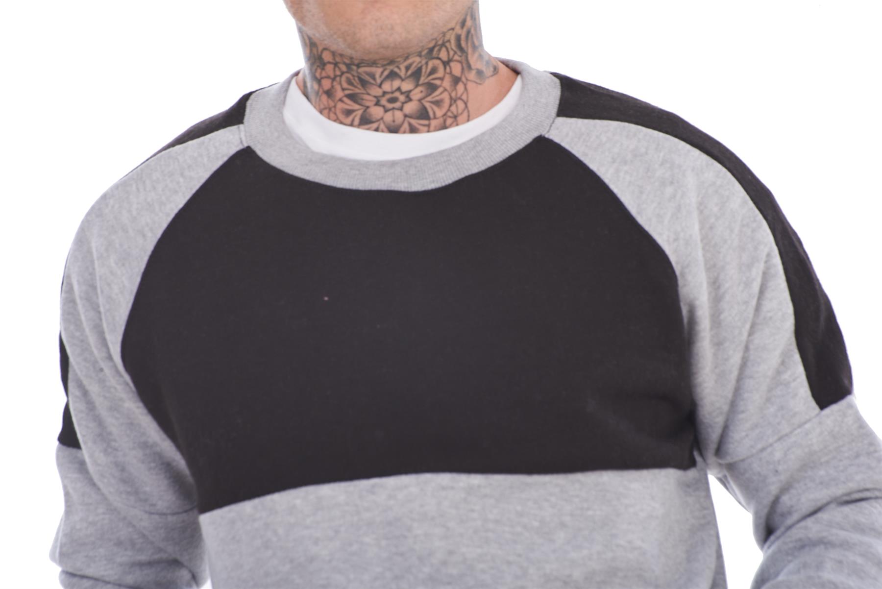 Men's Tracksuit Set Joggers & Sweatshirt 2-Piece Gym Outfit Loungewear S-XXL - Picture 16 of 22