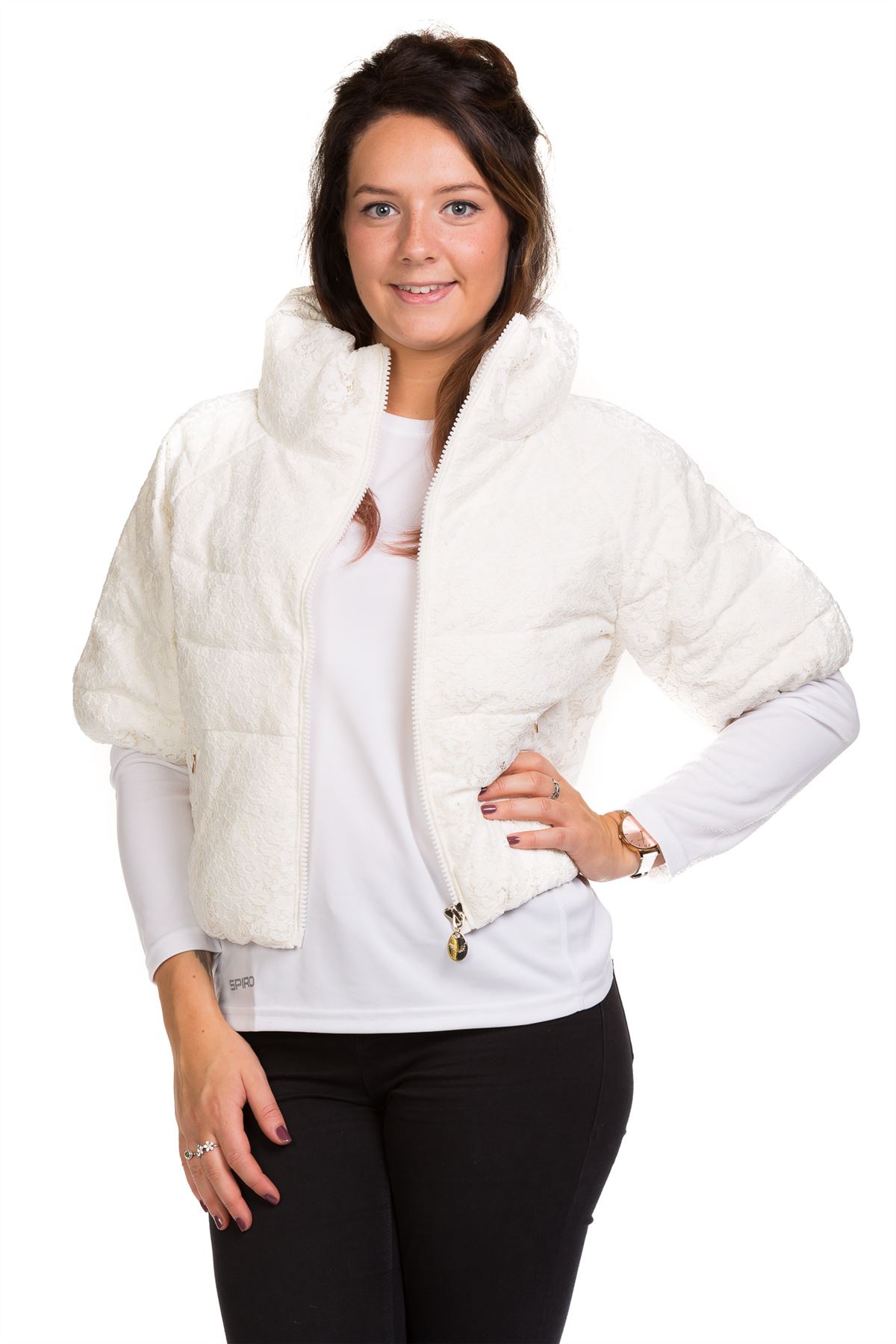 Plus Ladies Women Duck Down and Feathers Lining Jacket Lightweight coat