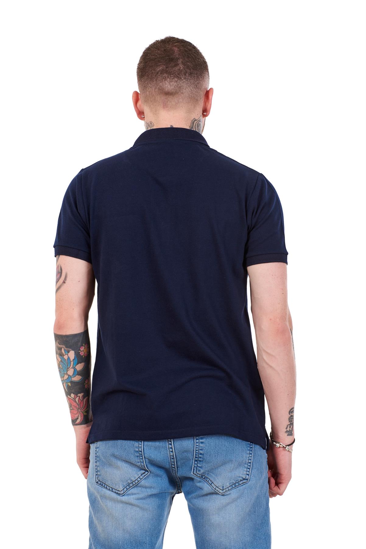Mens Cotton T-Shirts Regular fit Plain Polo Pocket Casual Formal Shirt Top M-XXL - Picture 22 of 26