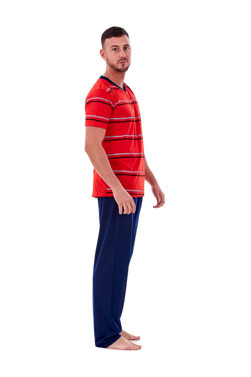 brand new mens pyjama sets striped v neck rich cotton lounge sleepwear soft pj s ebay brand new mens pyjama sets striped v neck rich cotton lounge sleepwear soft pj s ebay