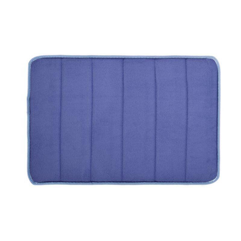 Alfombra de baño antideslizante alfombrillas de espuma viscoelástica alfombras de pedestal absorbentes suaves 50x80 cm baño - Imagen 17 de 27