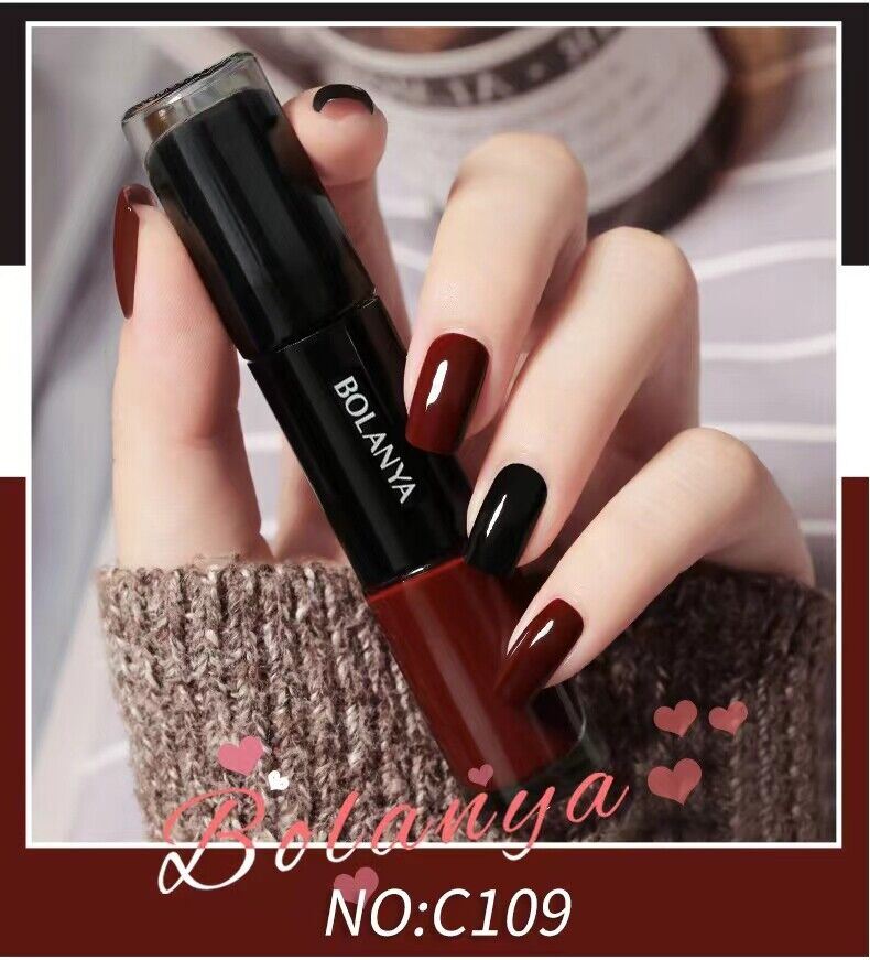 Esmalte de uñas dúo seco de doble cabeza BOLANYA ecológico larga duración - Imagen 21 de 48
