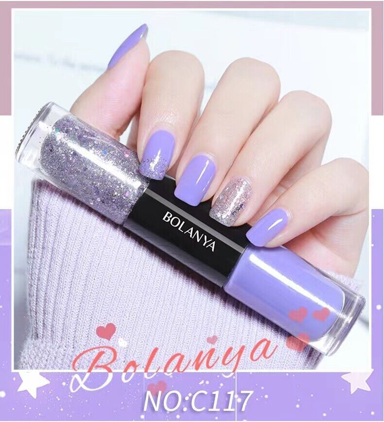 Esmalte de uñas dúo seco de doble cabeza BOLANYA ecológico larga duración - Imagen 29 de 48