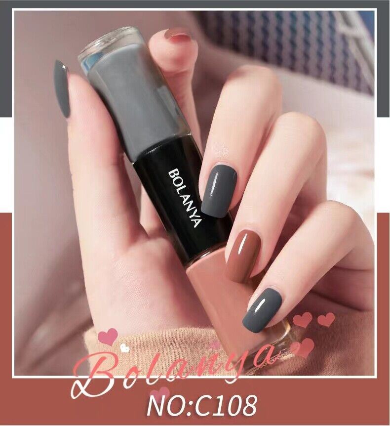 Esmalte de uñas dúo seco de doble cabeza BOLANYA ecológico larga duración - Imagen 20 de 48